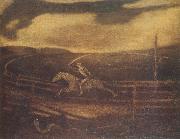 Albert Pinkham Ryder The Race Track oil